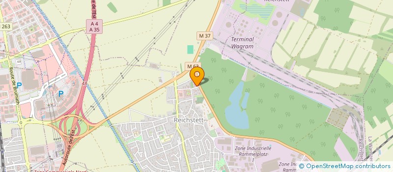 localisation de l'entreprise MONSIEUR ALWIN LAOUAR  HNHEIM