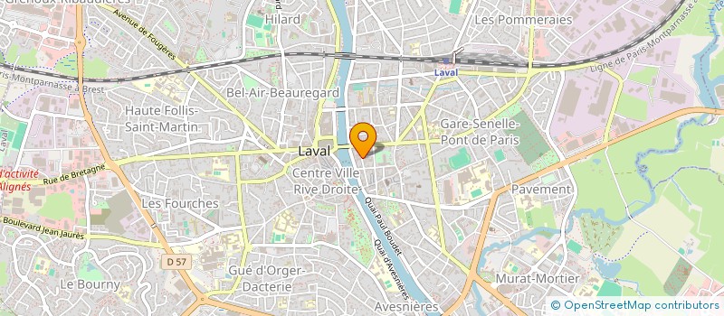 localisation de l'entreprise MONSIEUR ALWIN WECKERLE à LAVAL