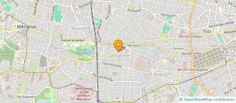 localisation de l'entreprise MONSIEUR ALY ABDELTAWWAB  MERIGNAC