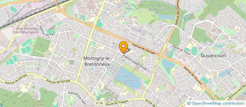 localisation de l'entreprise MONSIEUR ALY BADARA MAGASSOUBA à MONTIGNY-LE-BRETONNEUX