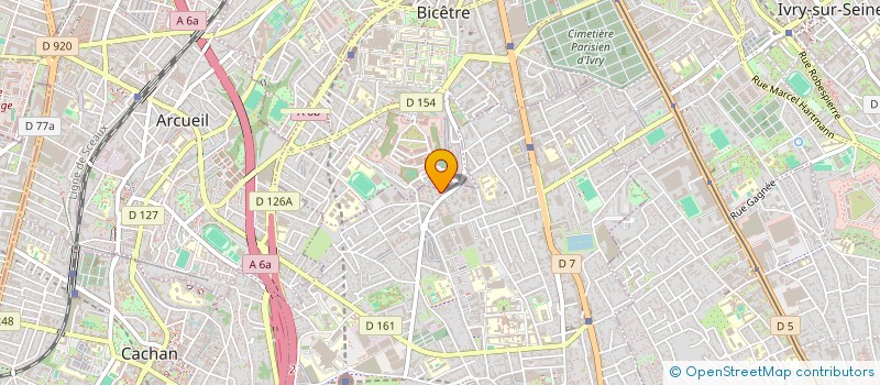 localisation de l'entreprise MONSIEUR ALY BARADJI  VILLEJUIF