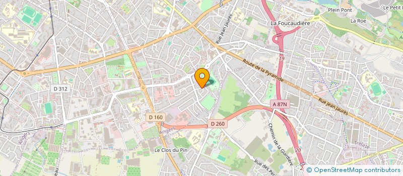 localisation de l'entreprise MONSIEUR ALY CISSOKO à ANGERS