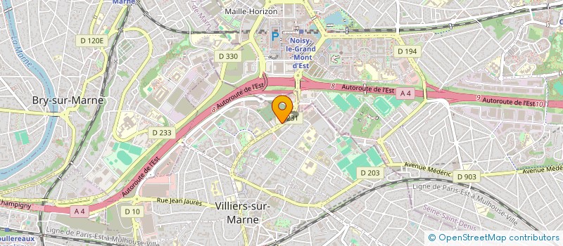 localisation de l'entreprise MONSIEUR ALY KA à VILLIERS-SUR-MARNE