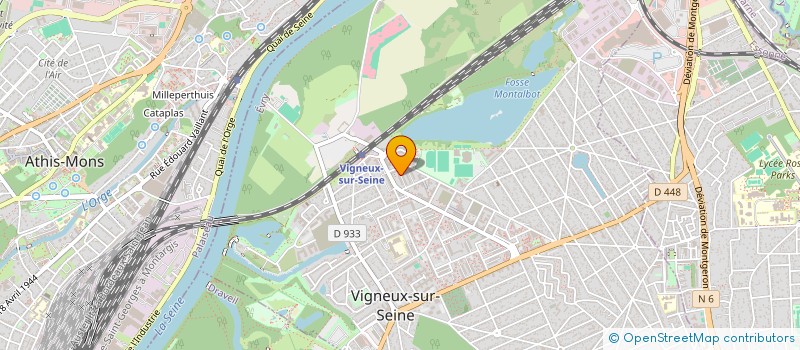 localisation de l'entreprise MONSIEUR ALY KEBE à VIGNEUX-SUR-SEINE