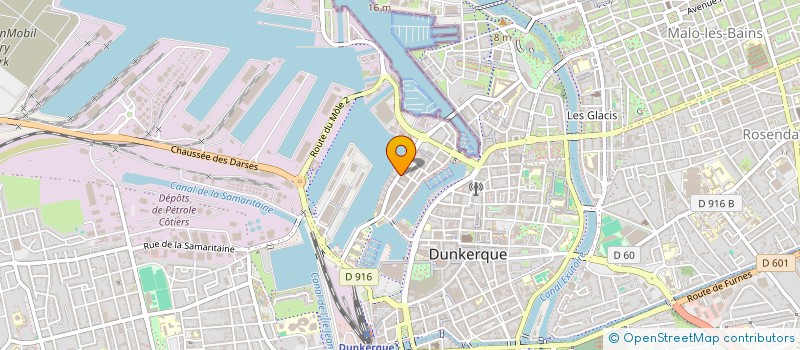 localisation de l'entreprise MONSIEUR ALY NDIAYE à DUNKERQUE