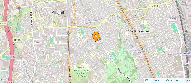 localisation de l'entreprise MONSIEUR ALY SARAMBOUNOU à VITRY-SUR-SEINE