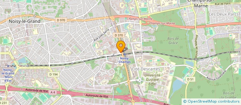 localisation de l'entreprise MONSIEUR ALY SIDIKI CONDE  NOISY-LE-GRAND