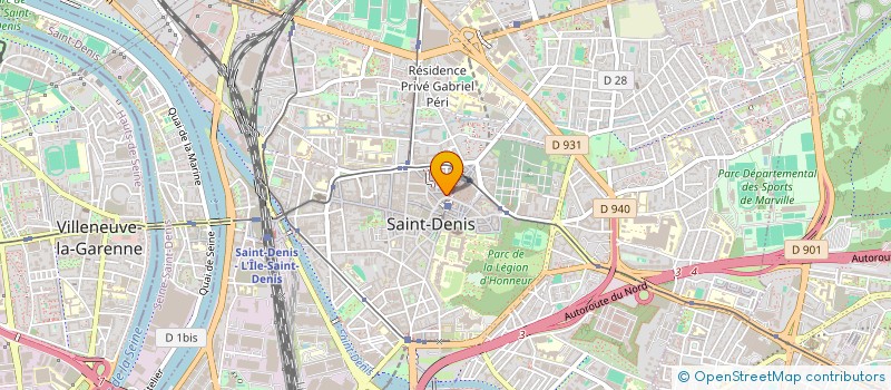 localisation de l'entreprise MONSIEUR ALY SOUARE  SAINT-DENIS