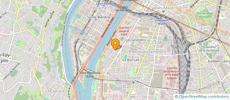 localisation de l'entreprise MONSIEUR ALY SOUMARE  LYON