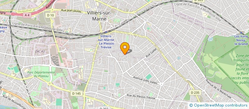 localisation de l'entreprise MONSIEUR ALY SOUMARE à CHAMPIGNY-SUR-MARNE