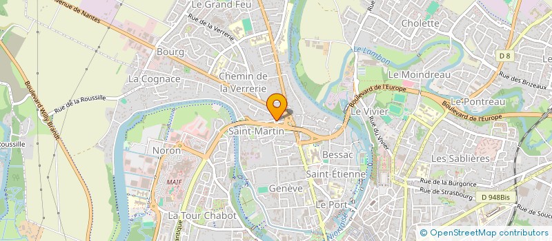 localisation de l'entreprise MONSIEUR ALY SY à NIORT