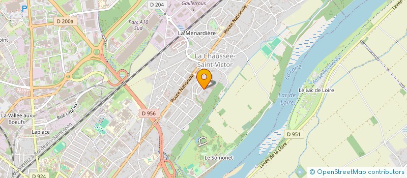 localisation de l'entreprise MONSIEUR ALYA CAMARA  LA CHAUSSEE-SAINT-VICTOR