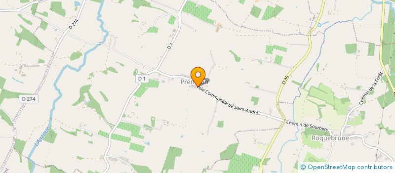 localisation de l'entreprise MONSIEUR ALYAN PARDON  PRENERON