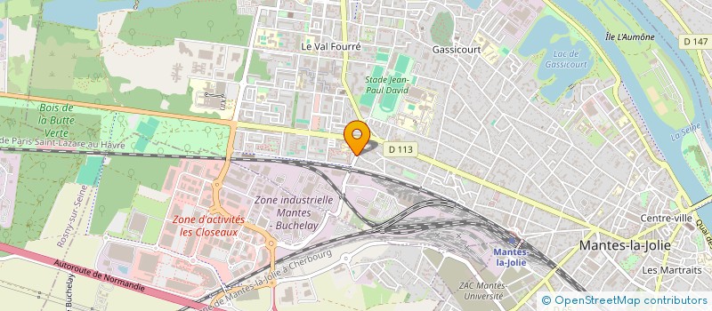 localisation de l'entreprise MONSIEUR ALZAIN HASSAN ADAM  MANTES-LA-JOLIE