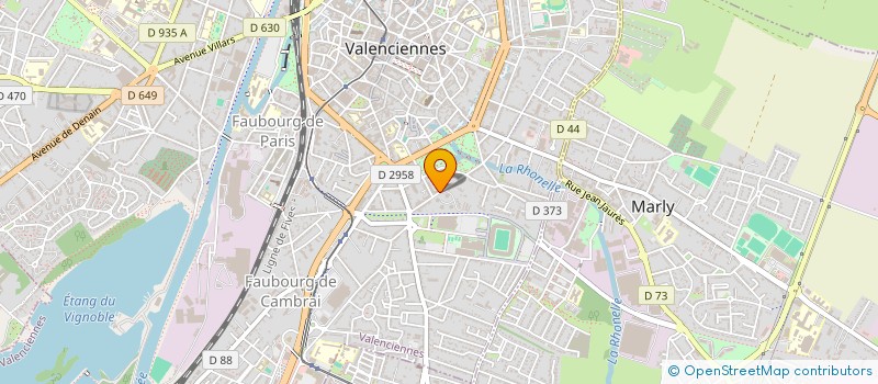 localisation de l'entreprise MONSIEUR ALZUHEIRI DIYALA  VALENCIENNES