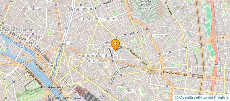 localisation de l'entreprise MONSIEUR AMA IKHLEF  PARIS