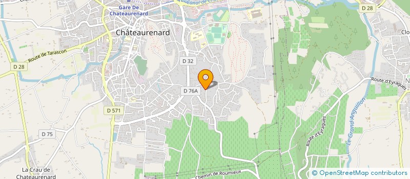 localisation de l'entreprise MONSIEUR AMABLE CORREAS  CHATEAURENARD