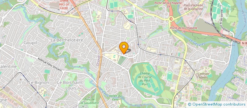 localisation de l'entreprise MONSIEUR AMADA MDAHOMA à NANTES