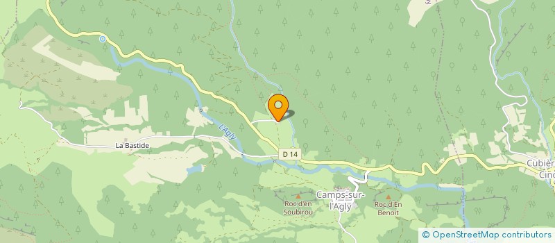 localisation de l'entreprise MONSIEUR AMADEO BOUDON  CASSAIGNES