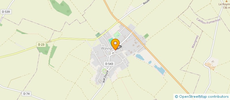 localisation de l'entreprise MONSIEUR AMADEUS LEHMANN  WAVIGNIES