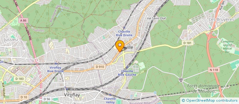 localisation de l'entreprise MONSIEUR AMADO KOMI à CHAVILLE