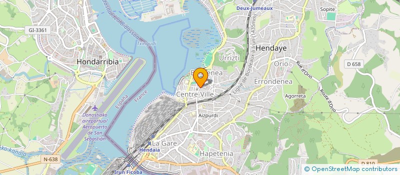 localisation de l'entreprise MONSIEUR AMADOR RODRIGUEZ VELOSO  HENDAYE