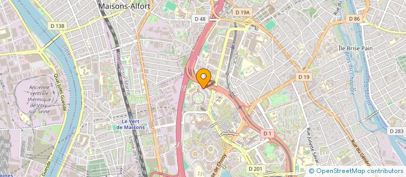 localisation de l'entreprise MONSIEUR AMADOU BA  CRETEIL