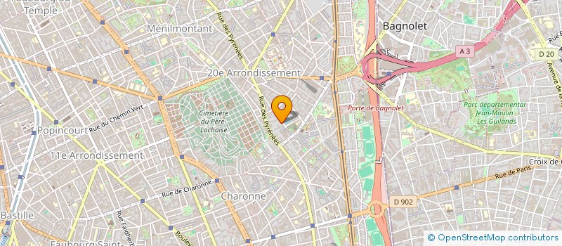 localisation de l'entreprise MONSIEUR AMADOU BAH  PARIS