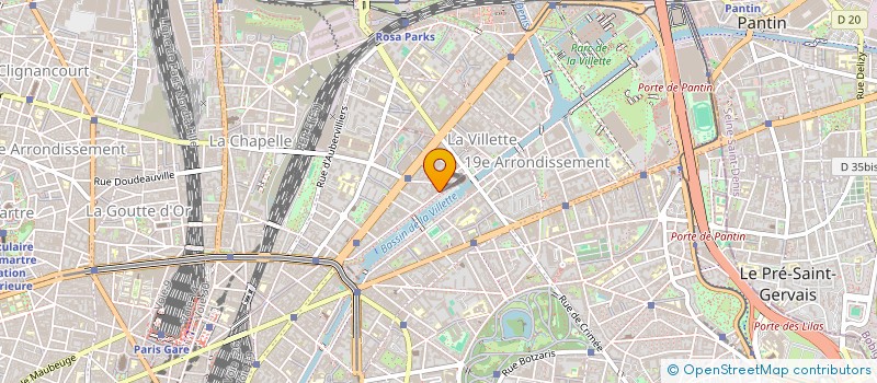 localisation de l'entreprise MONSIEUR AMADOU BAH  PARIS