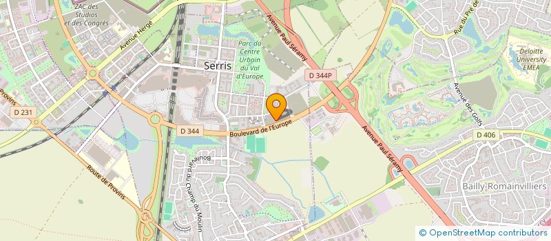 localisation de l'entreprise MONSIEUR AMADOU BAH  SERRIS