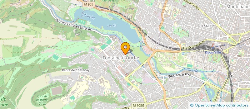 localisation de l'entreprise MONSIEUR AMADOU BAH  DIJON