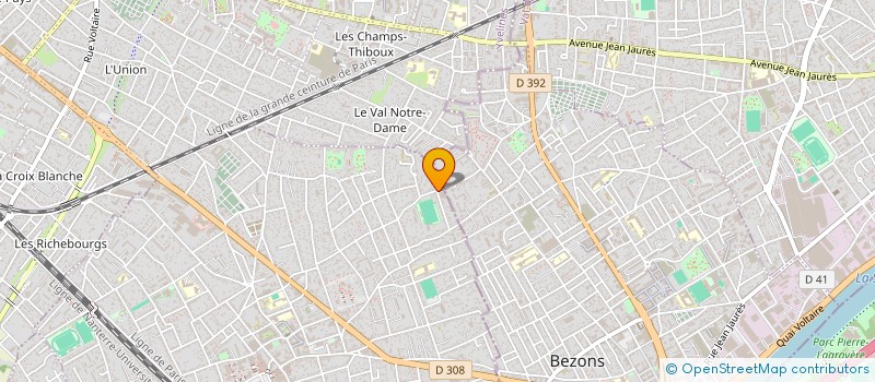 localisation de l'entreprise MONSIEUR AMADOU BALDE  HOUILLES