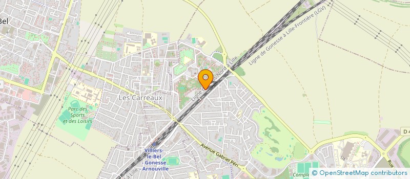 localisation de l'entreprise MONSIEUR AMADOU BARRY à GONESSE