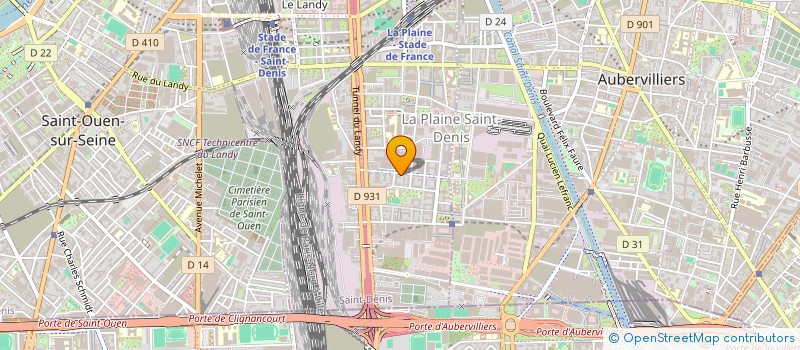 localisation de l'entreprise MONSIEUR AMADOU CAMARA à SAINT-DENIS
