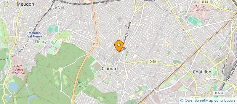localisation de l'entreprise MONSIEUR AMADOU CHERIF à CLAMART