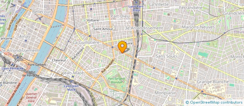 localisation de l'entreprise MONSIEUR AMADOU DEMBA SY  LYON