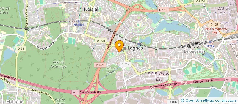 localisation de l'entreprise MONSIEUR AMADOU DIAKITE à LOGNES