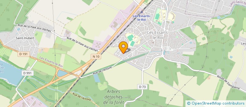 localisation de l'entreprise MONSIEUR AMADOU DIALLO  LES ESSARTS-LE-ROI