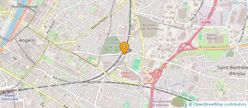 localisation de l'entreprise MONSIEUR AMADOU DIALLO à ANGERS