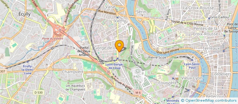 localisation de l'entreprise MONSIEUR AMADOU DIALLO  LYON