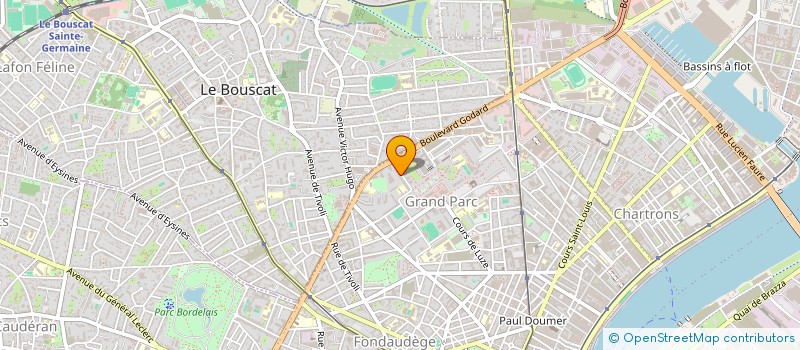 localisation de l'entreprise MONSIEUR AMADOU DIALLO  BORDEAUX