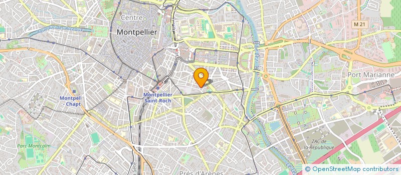 localisation de l'entreprise MONSIEUR AMADOU DIALLO à MONTPELLIER