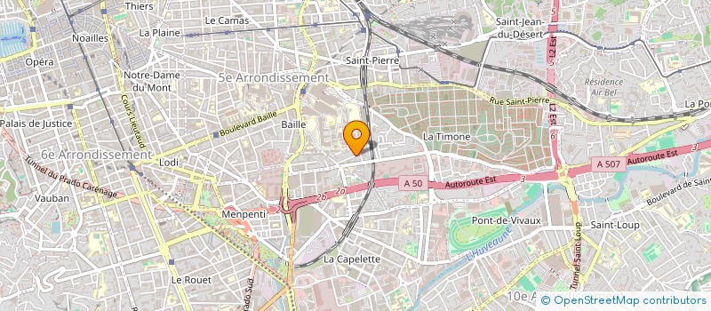 localisation de l'entreprise MONSIEUR AMADOU DIALLO à MARSEILLE