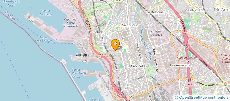 localisation de l'entreprise MONSIEUR AMADOU DIALLO à MARSEILLE