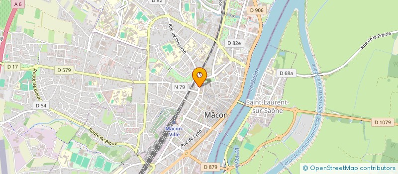 localisation de l'entreprise MONSIEUR AMADOU DIALLO à MACON