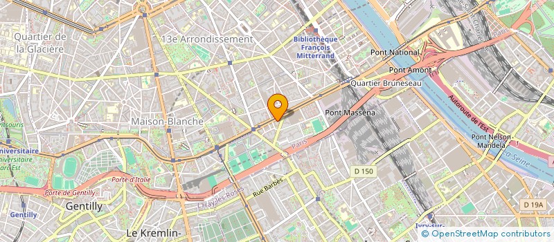 localisation de l'entreprise MONSIEUR AMADOU DIALLO  PARIS