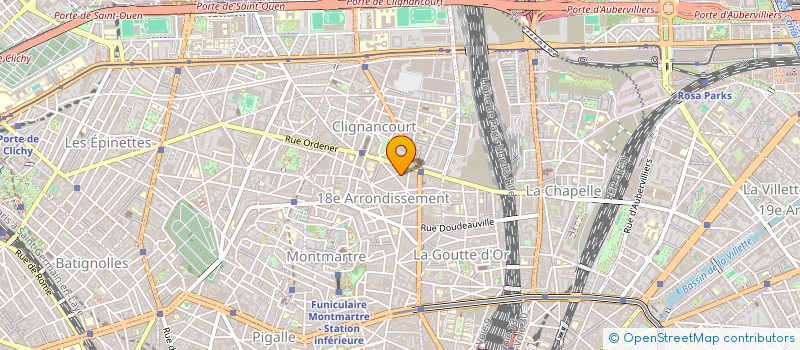 localisation de l'entreprise MONSIEUR AMADOU DIAO  PARIS