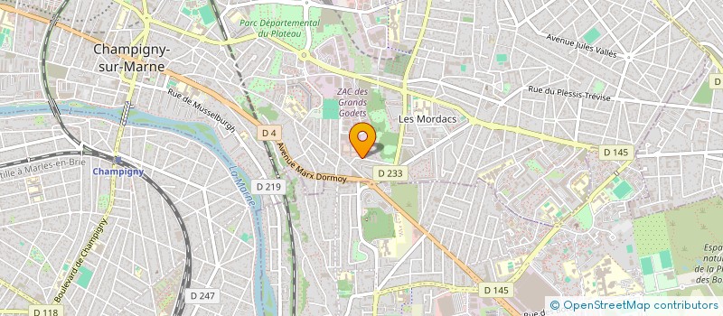 localisation de l'entreprise MONSIEUR AMADOU DIASSUIGUI à CHAMPIGNY-SUR-MARNE