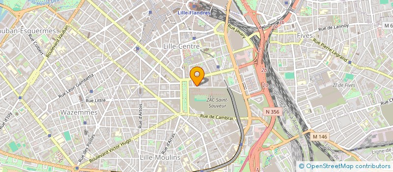 localisation de l'entreprise MONSIEUR AMADOU DIENG à LILLE
