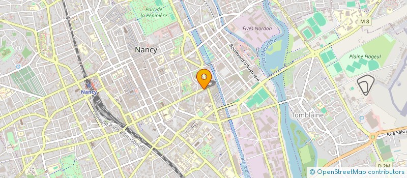 localisation de l'entreprise MONSIEUR AMADOU DIOGO BAH  NANCY